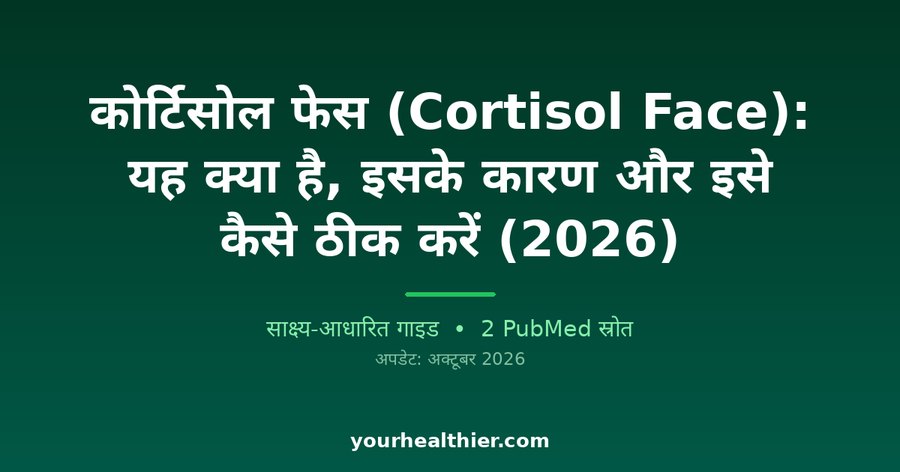 कोर्टिसोल फेस (Cortisol Face): यह क्या है, इसके कारण और इसे कैसे ठीक करें (2026)
