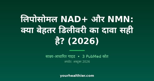 लिपोसोमल NAD+ और NMN: क्या बेहतर डिलीवरी का दावा सही है? (2026)