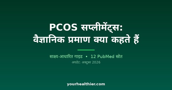 PCOS सप्लीमेंट्स: वैज्ञानिक प्रमाण क्या कहते हैं